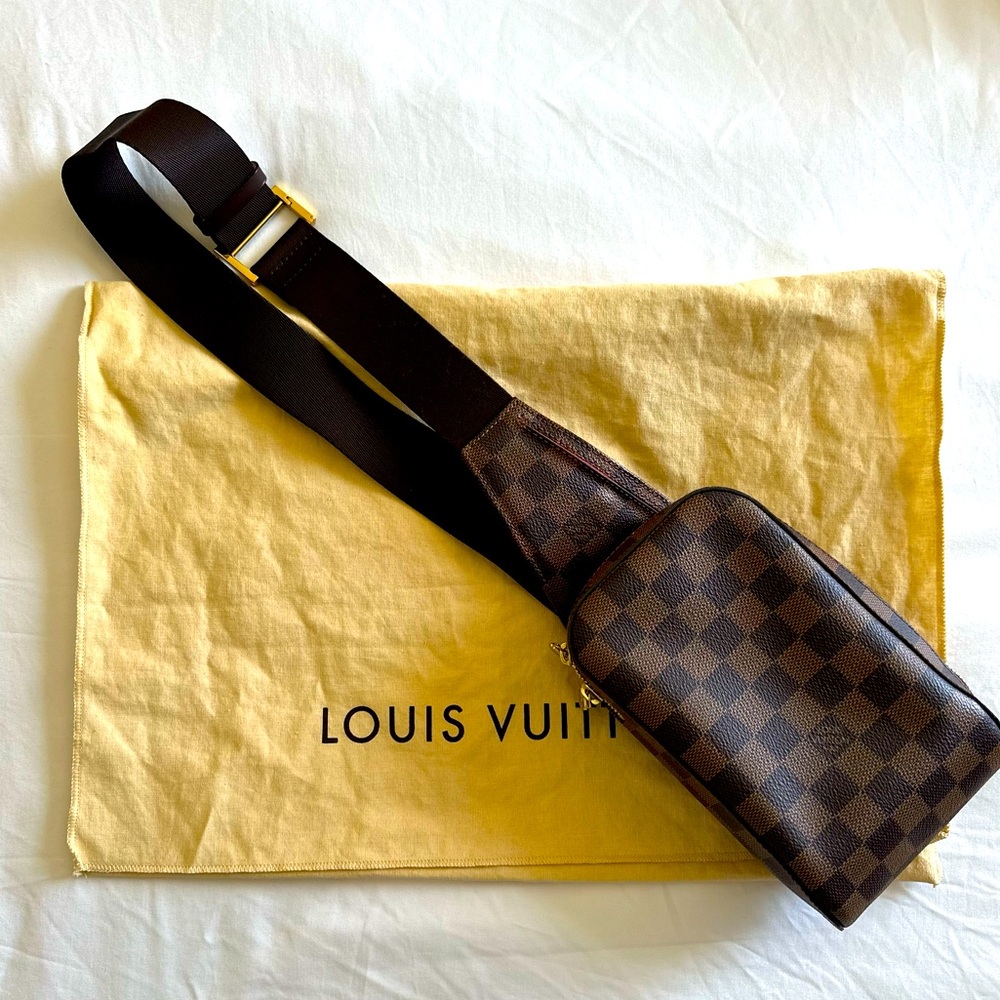 LOUIS VUITTON Damier Ebene Geronimos